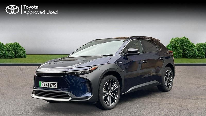 Used Toyota bZ4X Edition 160 kW (218 HP) 2024 Dark blue SUV