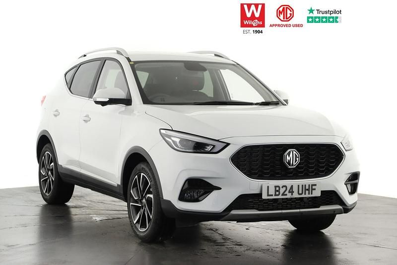 White Used 2024 MG ZS Exclusive Sedan | £16,698 (Fair price) - Image 1/4