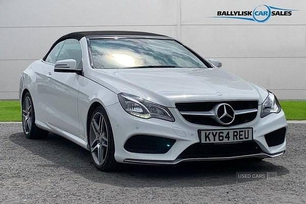 White Used 2014 Mercedes E350 AMG line Cabriolet | £12,975 (Good price) - Image 1/4