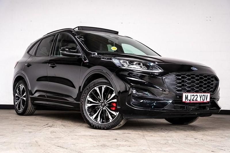 Black Used 2022 Ford Kuga ST-Line X SUV | £19,995 (Fair price) - Image 1/4