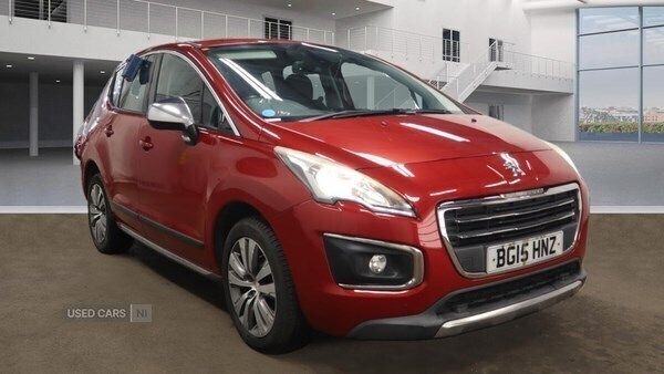 Red Used 2015 Peugeot 3008 Active Hatchback | £3,995 (Good price) - Image 1/4