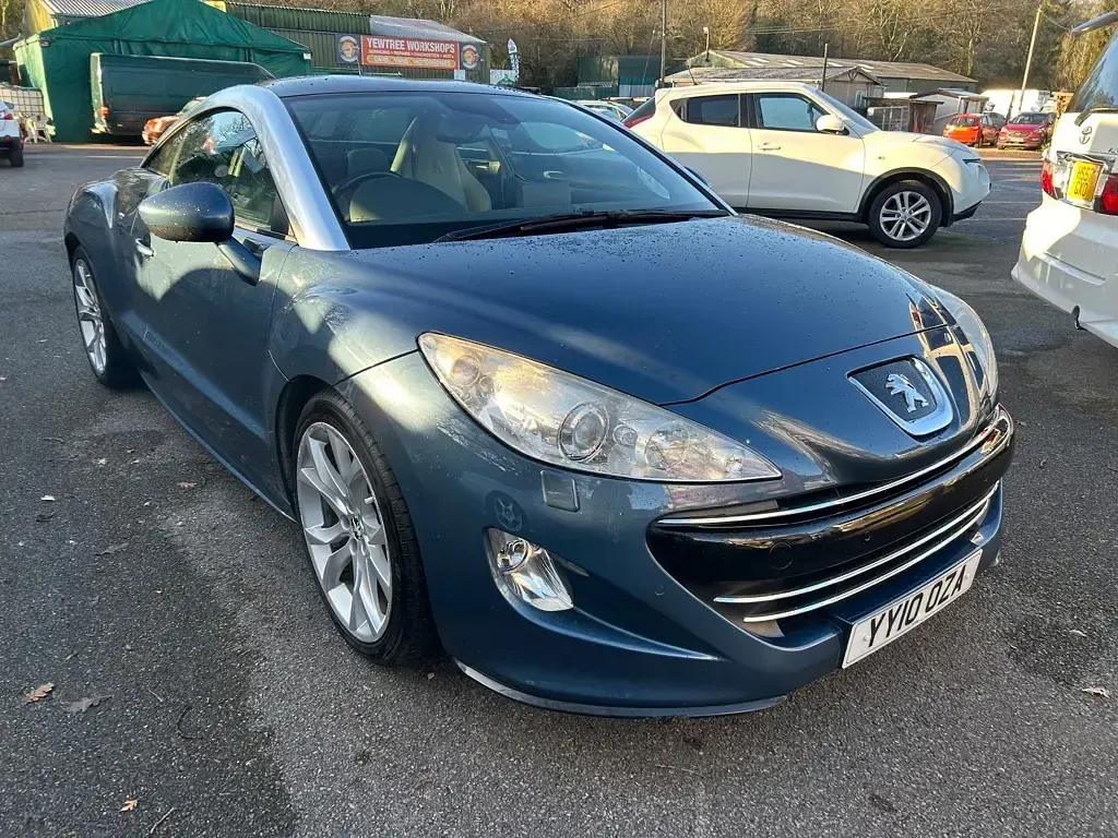 Used Peugeot RCZ GTi 156 HP (114 kW) 2010 Blue Coupe