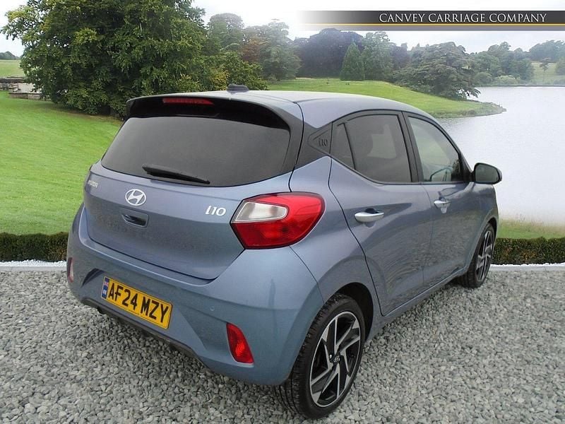 Used Hyundai i10 Premium 2024 Blue Hatchback