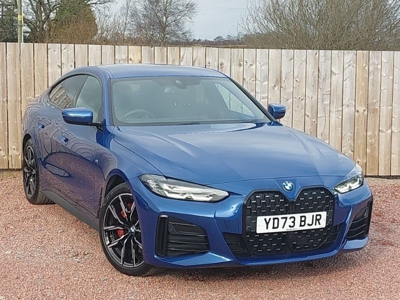 Blue Used 2024 BMW 420 M Sport Coupe | £34,998 (Good price) - Image 1/4
