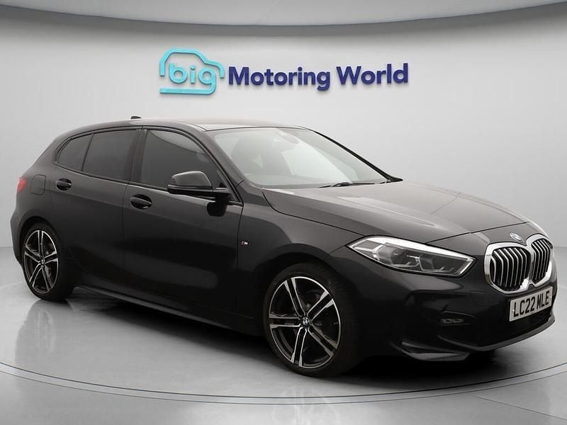 Black Used 2022 BMW 118 M Sport Hatchback | £20,056 (Good price) - Image 1/4
