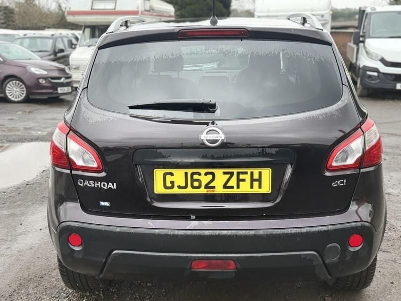 Used Nissan Qashqai N-TEC 110 HP (80 kW) 2012 Black SUV