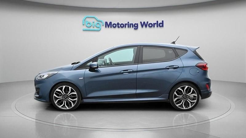 Used Ford Fiesta ST-Line X 125 HP (91 kW) 2023 Blue Hatchback