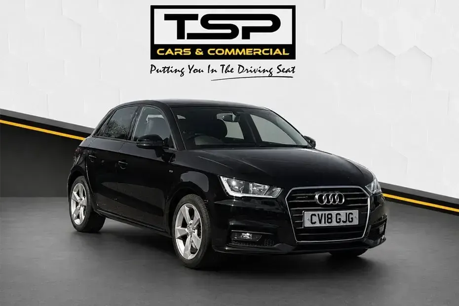 Used Audi A1 Sportback Sport 125 HP (91 kW) 2018 Black Hatchback