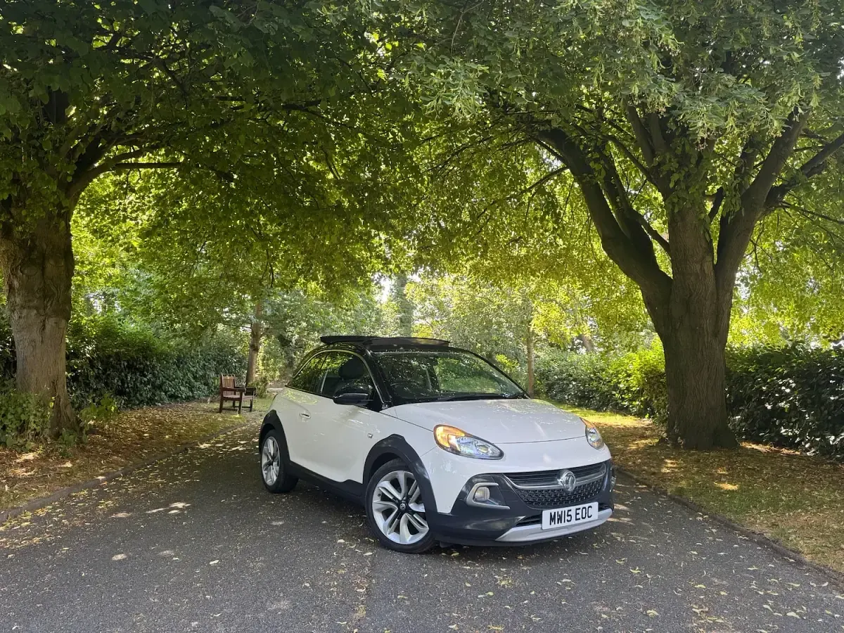 Used Vauxhall Adam Rocks 2015 White Hatchback
