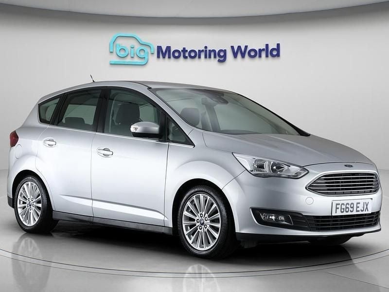 Silver Used 2019 Ford C-MAX Titanium MPV | £7,800 (Fair price) - Image 1/4