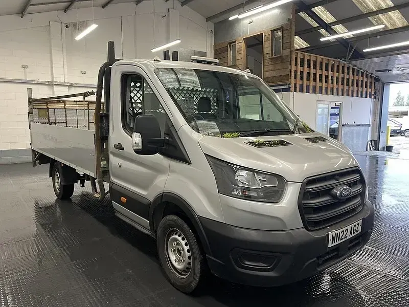 Used Ford Transit 130 HP (95 kW) 2022 Silver Cabriolet