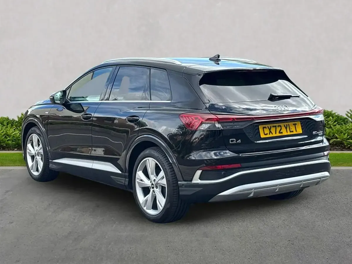 Used Audi Q4 e-tron S-Line 219 kW (299 HP) 2022 Black SUV