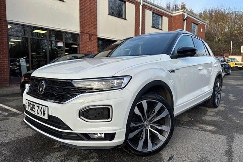 White Used 2019 VW T-Roc R-line SUV | £14,988 (Fair price) - Image 1/1