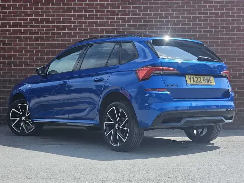 Used Skoda Kamiq Monte Carlo 2022 Blue SUV