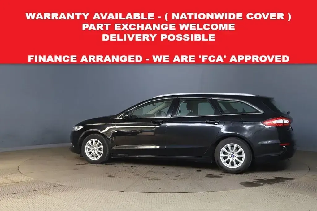 Used Ford Mondeo Titanium 150 HP (110 kW) 2018 Black Estate