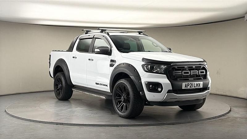 Used Ford Ranger Wildtrack 2021 Frozen white Pickup