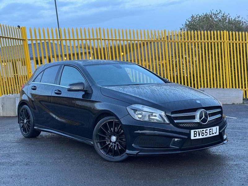 Black Used 2015 Mercedes A200 AMG Hatchback | £8,794 (Fair price) - Image 1/4