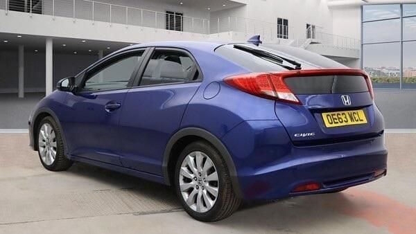 Used Honda Civic EX 142 HP (104 kW) 2014 Blue Hatchback