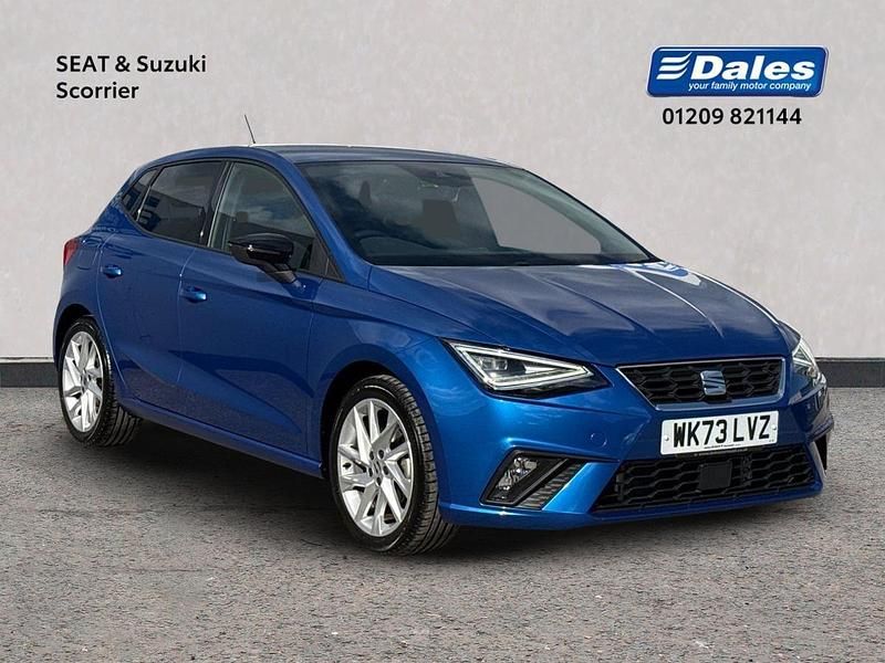 Saphire blue Used 2023 Seat Ibiza FR Hatchback | £17,500 (A bit pricey) - Image 1/4