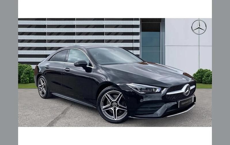 Used Mercedes CLA200 AMG Line Premium Plus 161 HP (118 kW) 2022 Black Coupe