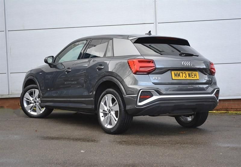 Used Audi Q2 S-Line 150 HP (110 kW) 2023 Daytona grey SUV