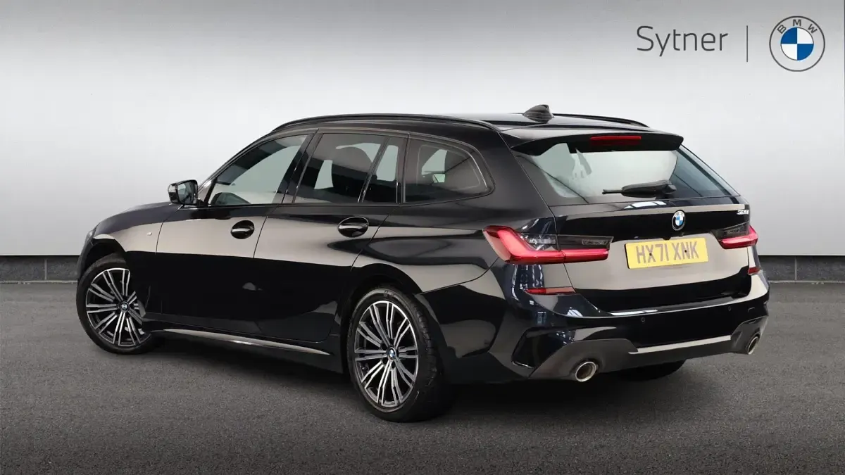 Used BMW 320 M Sport 181 HP (133 kW) 2021 Black Estate