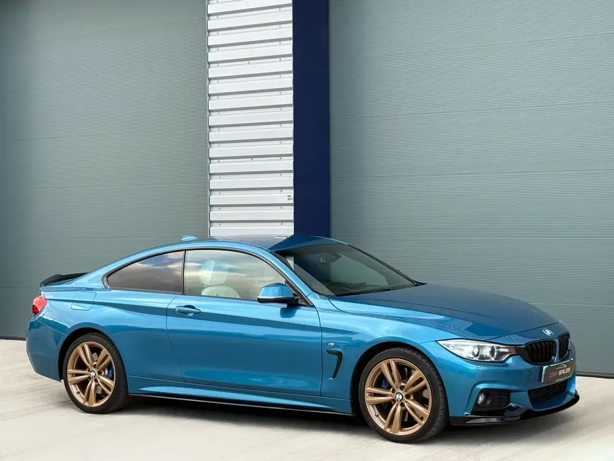 Used BMW 430 M Sport 258 HP (189 kW) 2017 Blue Coupe