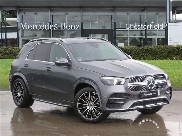 Grey Used 2022 Mercedes GLE400 AMG line SUV | £44,411 (Fair price) - Image 1/4