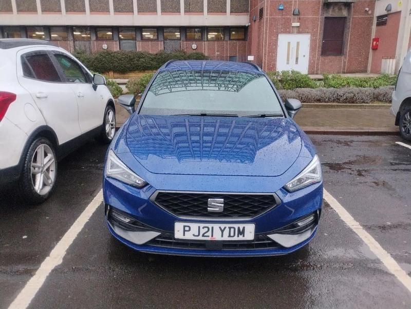 Blue Used 2021 Seat Leon ST FR Sport Estate | £13,699 (Super price) - Image 1/1