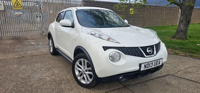 Used Nissan Juke Acenta 117 HP (86 kW) 2013 White SUV