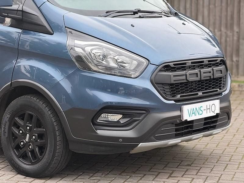 Used Ford Transit Custom 130 HP (95 kW) 2021 Blue Van