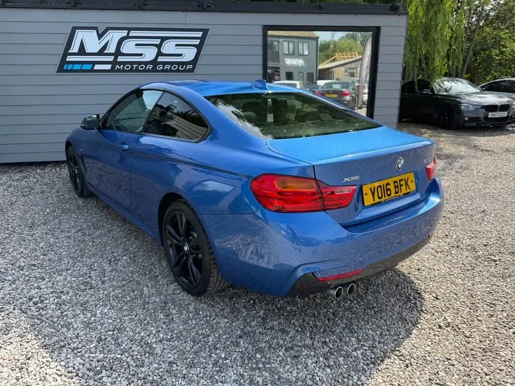 Used BMW 435 M Sport 313 HP (230 kW) 2016 Blue Coupe
