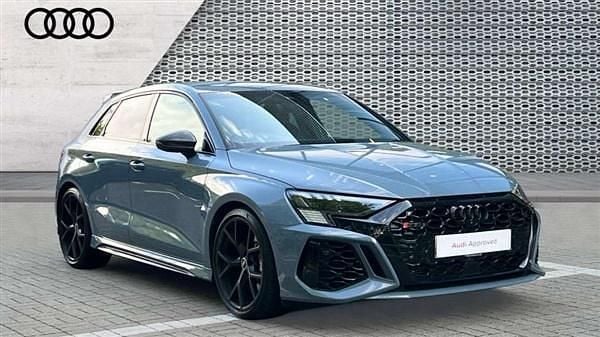 Grey Used 2022 Audi RS3 Sport Hatchback | £50,922 (A bit pricey) - Image 1/4