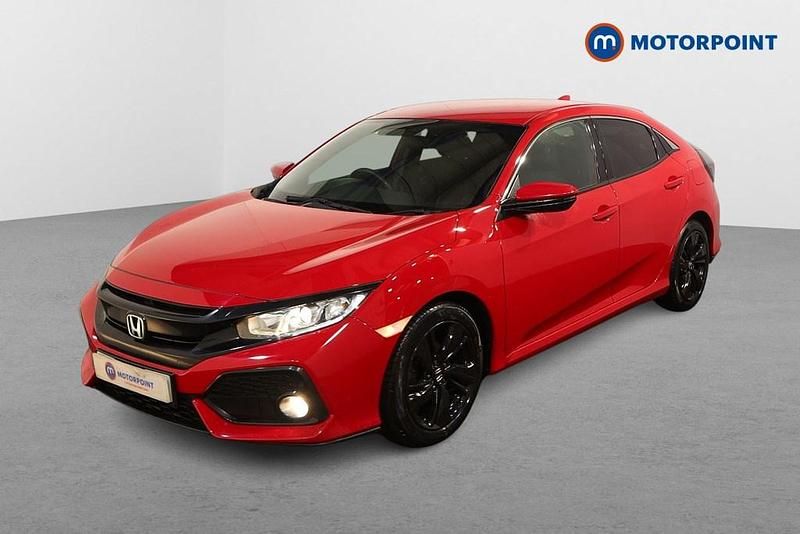 Used Honda Civic SR 2019 Red Hatchback
