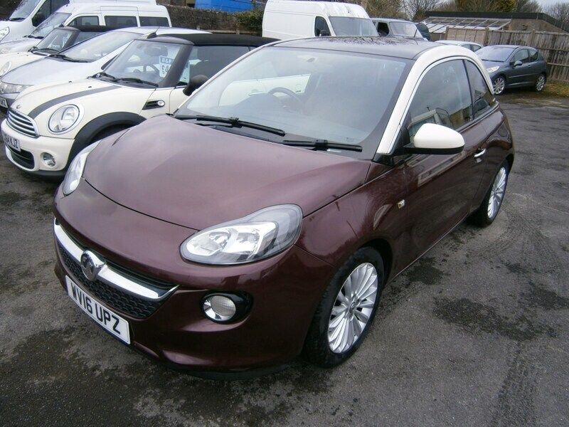 Used Vauxhall Adam Glam 86 HP (63 kW) 2016 Purple Hatchback