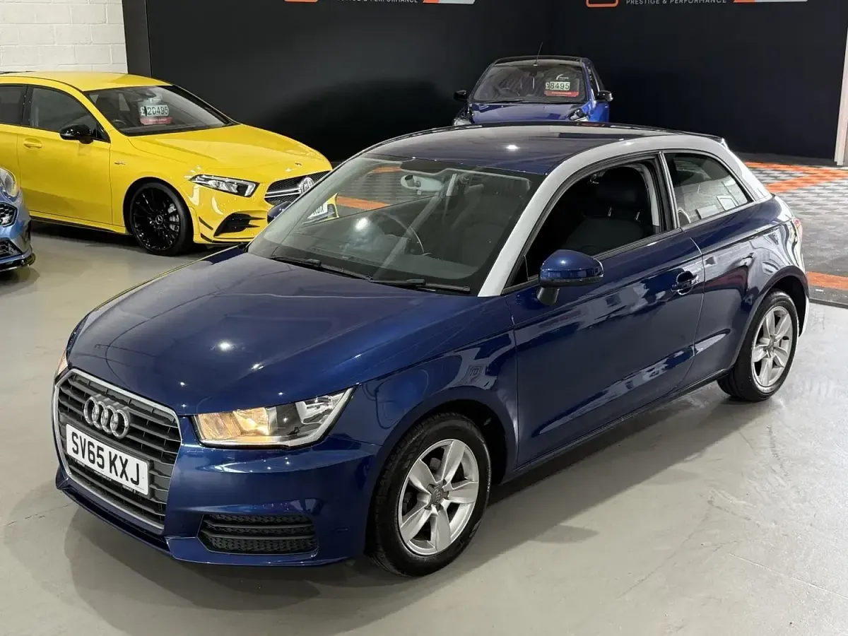 Used Audi A1 Design 2015 Blue Hatchback