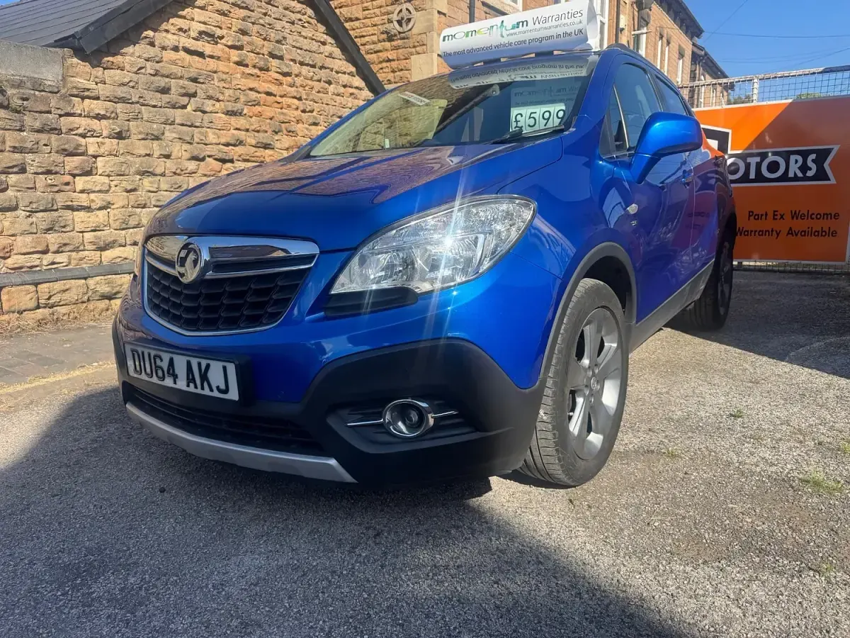 Used Vauxhall Mokka 115 HP (84 kW) 2014 Blue SUV