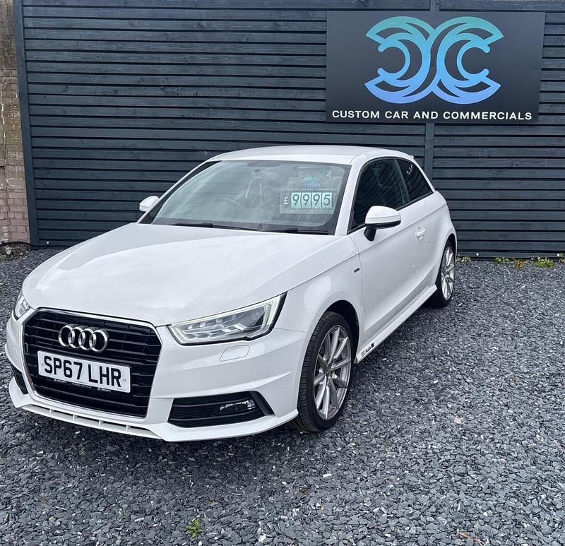 Used Audi A1 S-Line 2017 White Hatchback