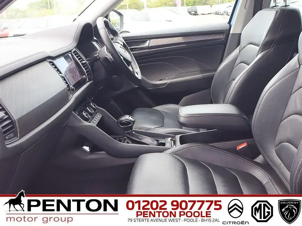 Second-hand Skoda Kodiaq SE L Executive 190 CP (139 kW) 2024 Albastru SUV