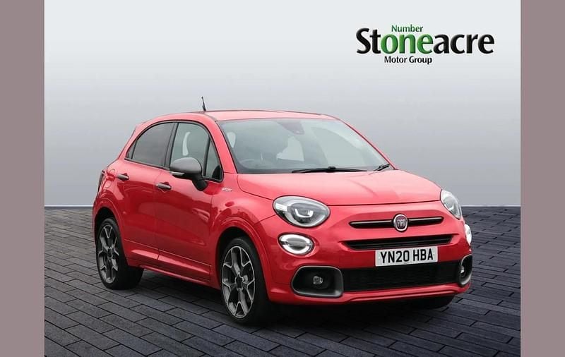 Red Used 2020 Fiat 500X Sport SUV | £11,995 (Fair price) - Image 1/2