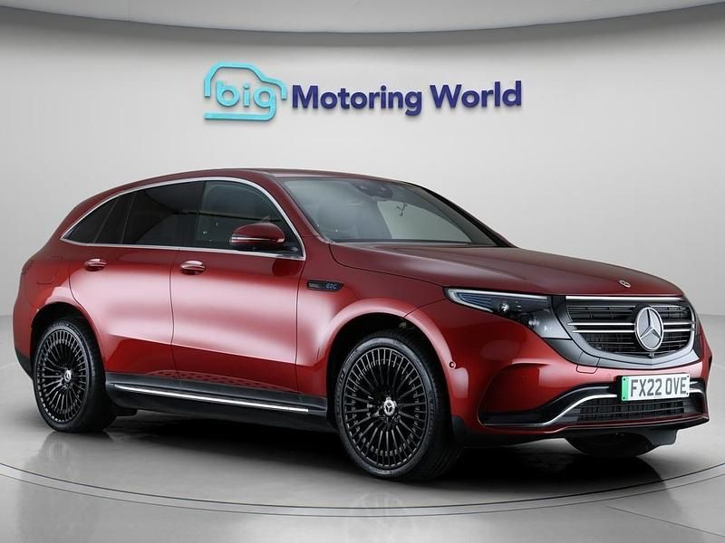 Red Used 2022 Mercedes EQC400 AMG Line Premium Plus SUV | £26,700 (A bit pricey) - Image 1/4