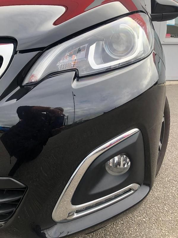 Black Used 2021 Peugeot 108 Allure Hatchback | £8,795 (Fair price) - Image 1/3