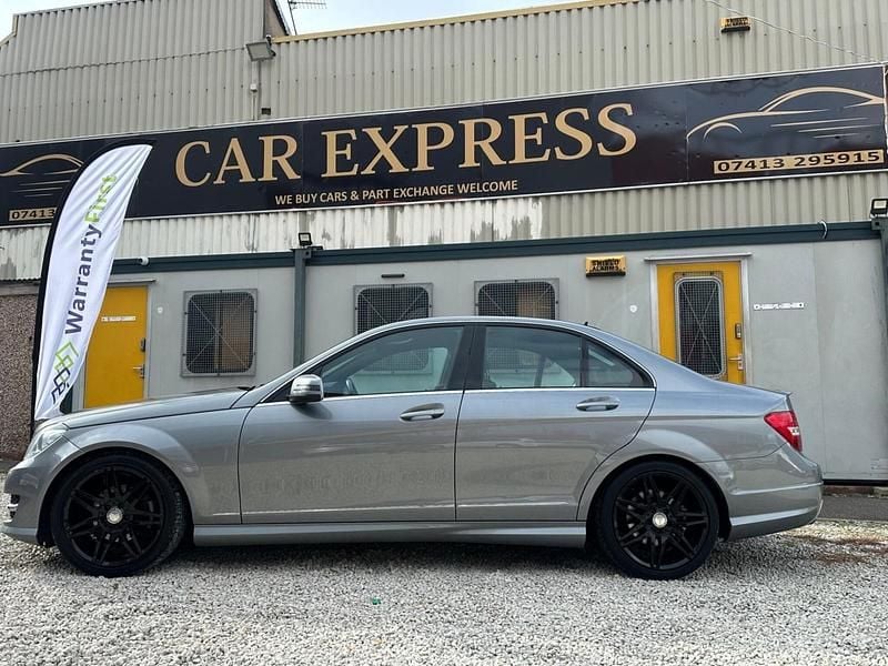 Used Mercedes C220 AMG 2012 Silver Sedan