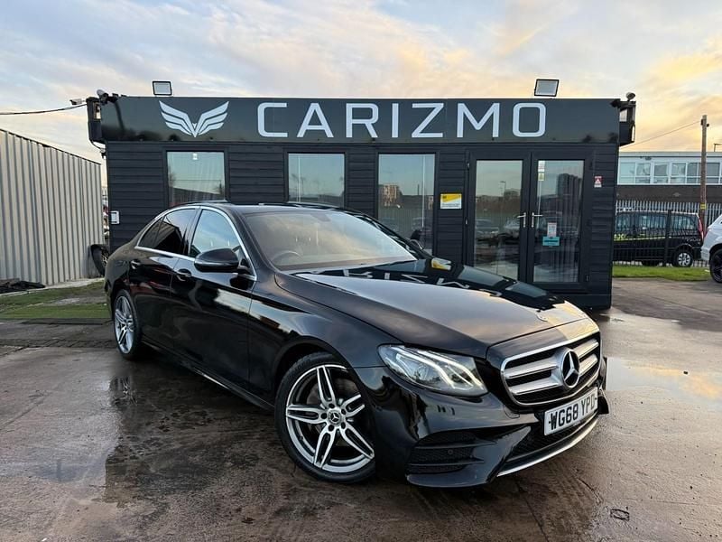 Black Used 2018 Mercedes E220 AMG line Sedan | £14,750 (Super price) - Image 1/4