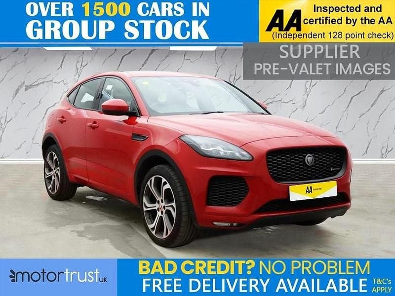 Used Jaguar E-Pace First Edition 180 HP (132 kW) 2018 Red SUV