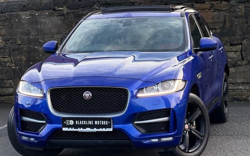 Used Jaguar F-Pace R-Sport 180 HP (132 kW) 2019 Blue SUV