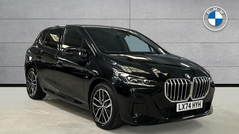Black Used 2025 BMW 220 Active Tourer M Sport MPV | £28,634 (Fair price) - Image 1/4