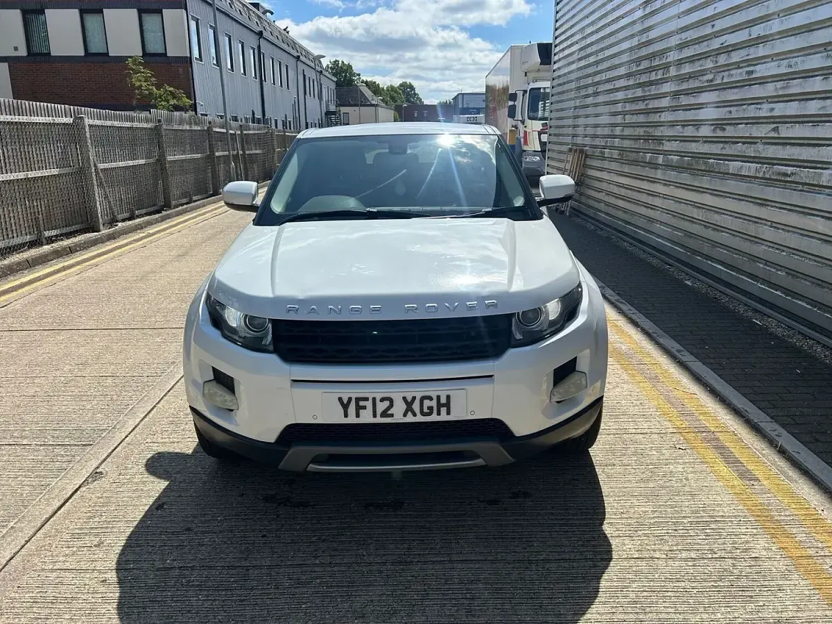 Used Land Rover Range Rover evoque Pure 2012 White SUV