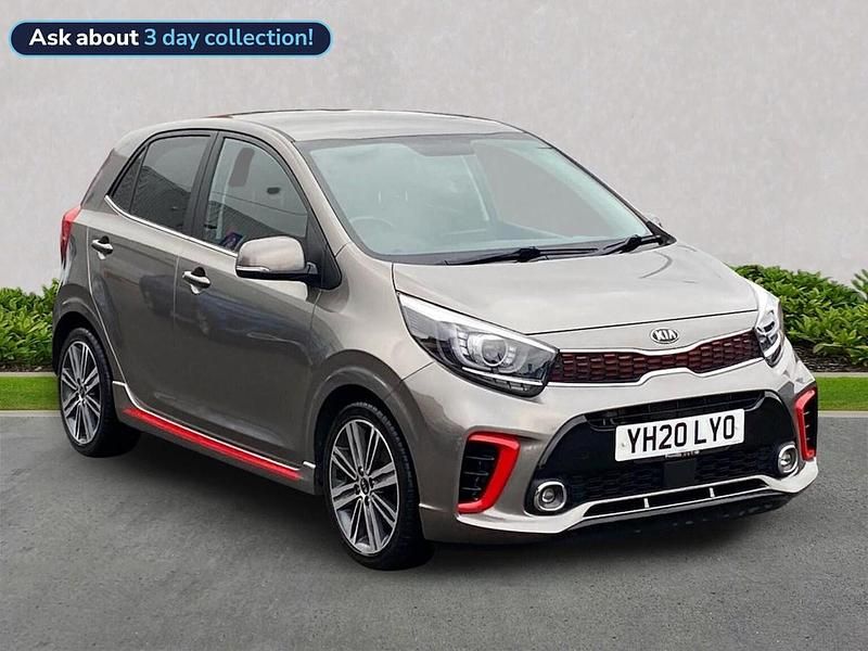 Silver Used 2020 Kia Picanto GT-Line Hatchback | £10,355 (Fair price) - Image 1/4