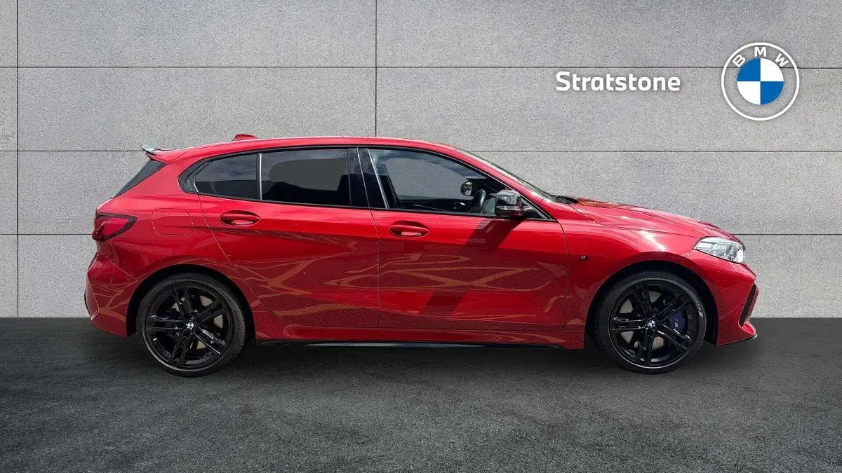 Used BMW M135 Shadowline 302 HP (222 kW) 2023 Red Hatchback